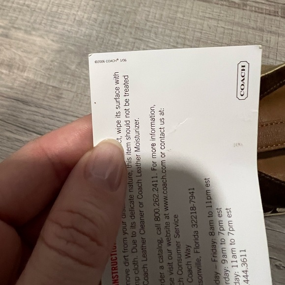 SOLD** Authentic 2006 Y2K Coach patchwork mini bag - Picture 10 of 10